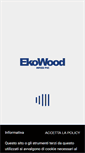 Mobile Screenshot of ekowood.it